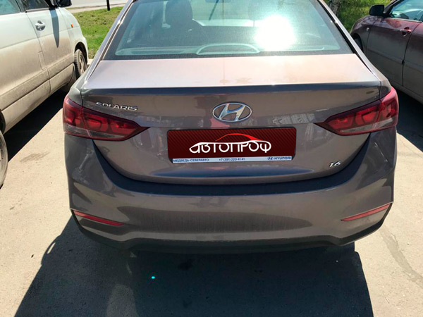 Аренда авто Hyundai Solaris 2019 года АКПП